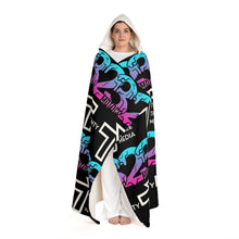 Load image into Gallery viewer, Studio 23 Hooded Sherpa Fleece Blanket
