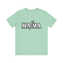 Load image into Gallery viewer, Mama Checkered and Skull Unisex Soft Style Tee Shirt
