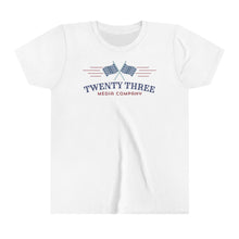 Load image into Gallery viewer, *5 Entries* YOUTH Twenty Three Media Retro Flags Soft Unisex Shirt
