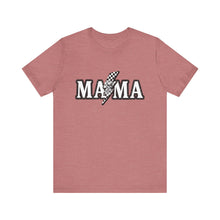 Load image into Gallery viewer, Mama Checkered and Skull Unisex Soft Style Tee Shirt
