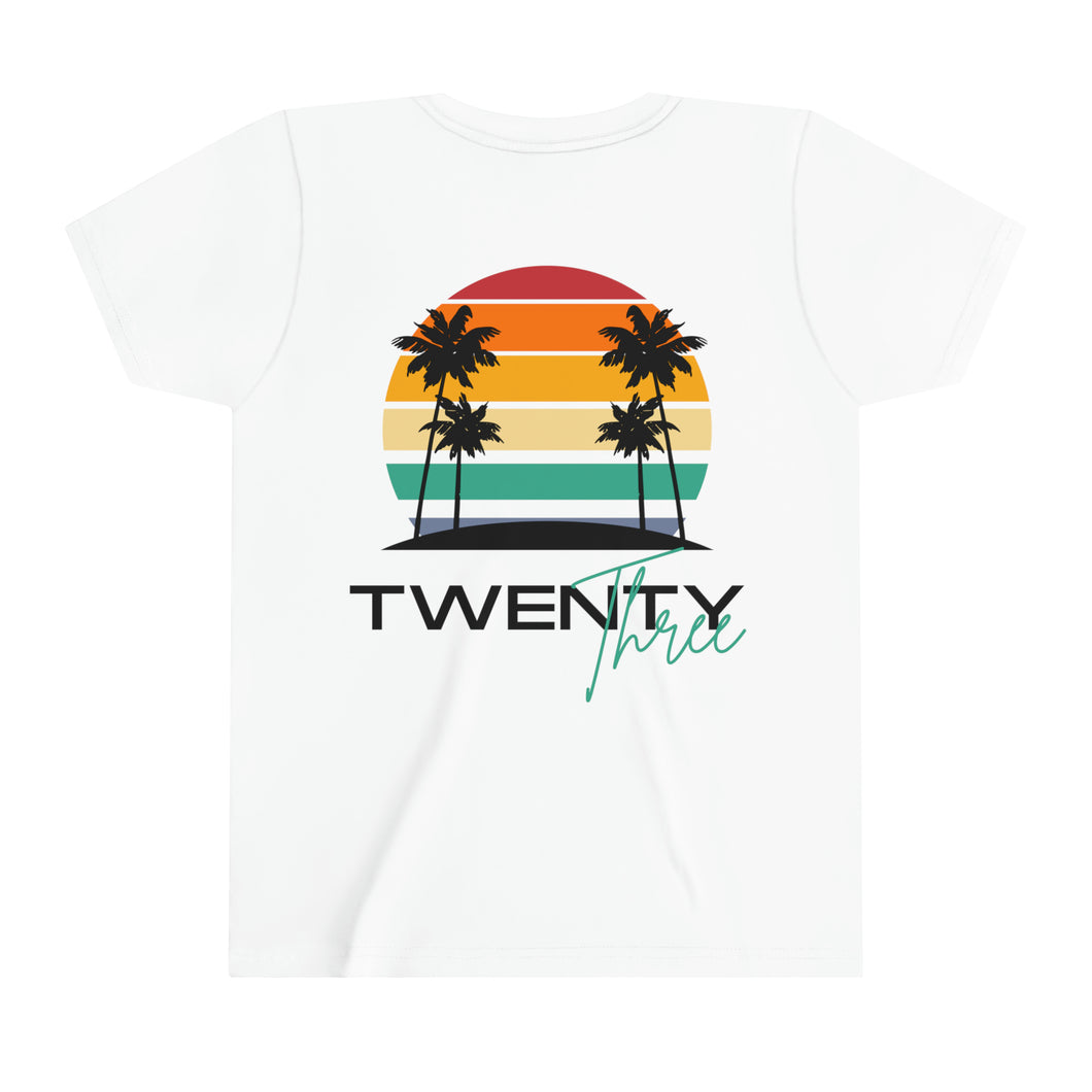 *5 Entries* YOUTH Twenty Three Media Retro Summer Short Sleeve Tee