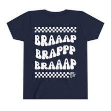 Load image into Gallery viewer, *5 Entries* YOUTH Twenty Three Media BRAAAP Checkered Short Sleeve Tee
