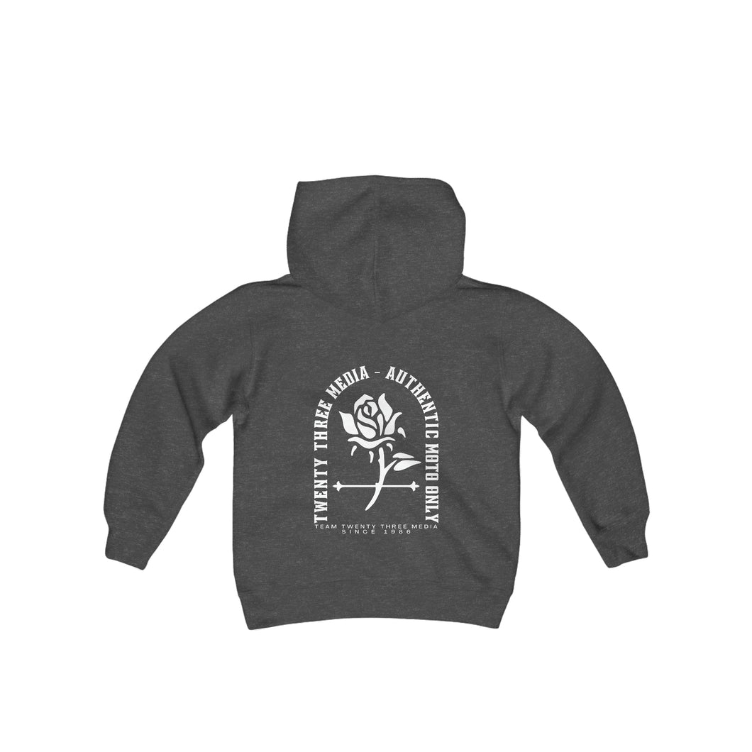 *5 Entries* YOUTH Twenty Three Media Arch Pullover Hoodie Sweatshirt