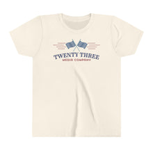 Load image into Gallery viewer, *5 Entries* YOUTH Twenty Three Media Retro Flags Soft Unisex Shirt
