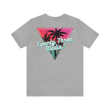 Load image into Gallery viewer, *5 Entries* Twenty Three Media Palm Sunset Jersey Short Sleeve Tee
