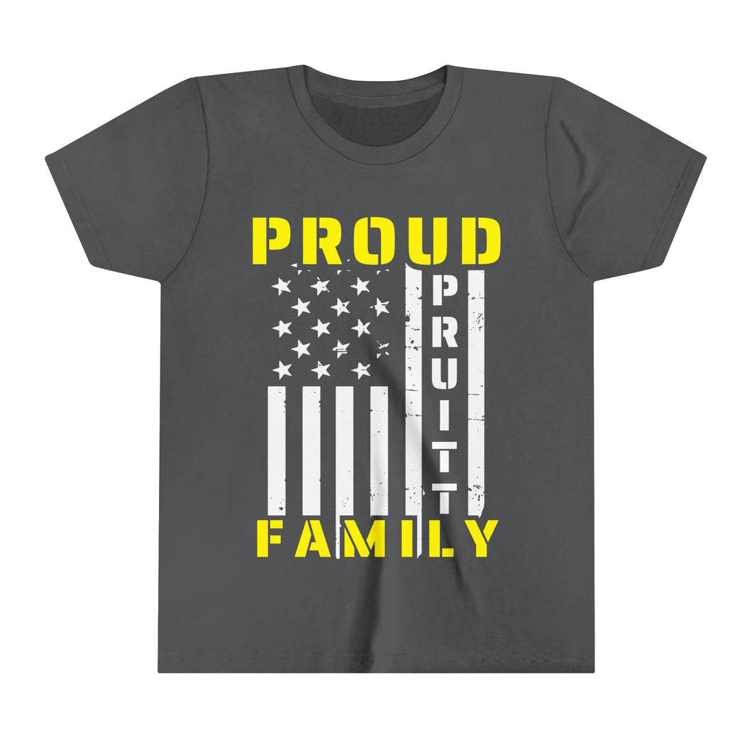 YOUTH Proud Pruitt Family Short Sleeve Tee