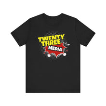 Load image into Gallery viewer, *5 Entries* Twenty Three Media- Comic Book Unisex Soft Style Tee Shirt
