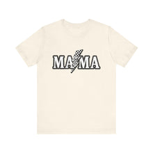 Load image into Gallery viewer, Mama Checkered and Skull Unisex Soft Style Tee Shirt
