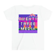 Load image into Gallery viewer, *5 Entries* YOUTH Twenty Three Media Pixelated Short Sleeve Tee
