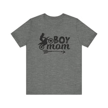 Load image into Gallery viewer, Boy Mom Motocross Unisex Soft Style Tee Shirt
