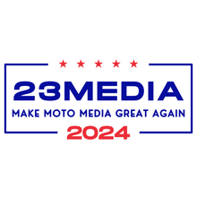 Load image into Gallery viewer, 30 Entries CHARITY BIKE- MAKE MOTO MEDIA GREAT AGAIN ENTRY STICKER
