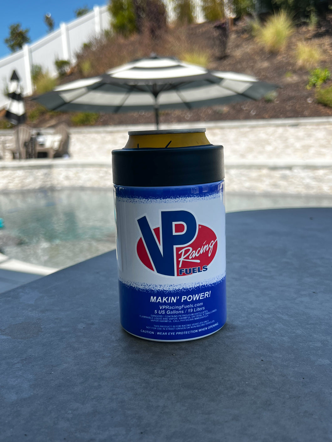 VP fuel Hard Can Coozie