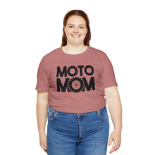 Load image into Gallery viewer, Moto Mom Shirt Unisex Jersey Short Sleeve Tee
