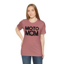 Load image into Gallery viewer, Moto Mom Shirt Unisex Jersey Short Sleeve Tee
