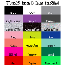 Load image into Gallery viewer, DIY Rider ID Kit - Two Color
