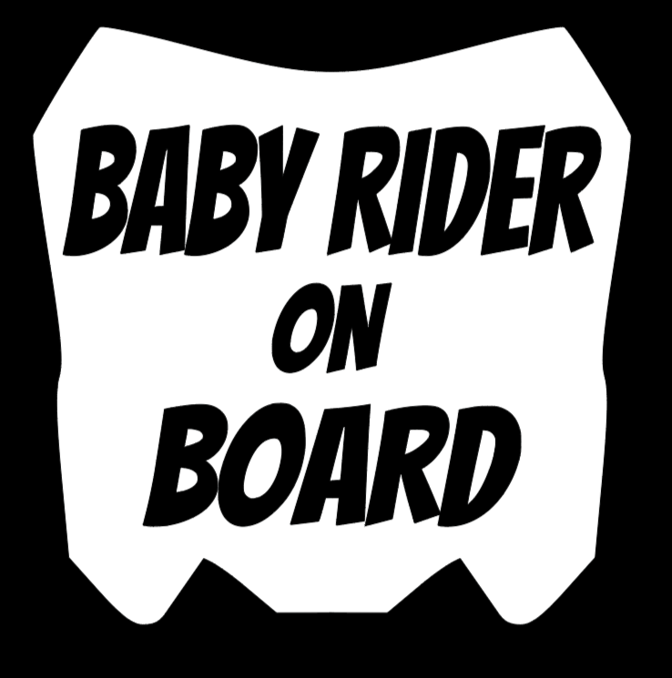 Rider on Board Decal - Honda