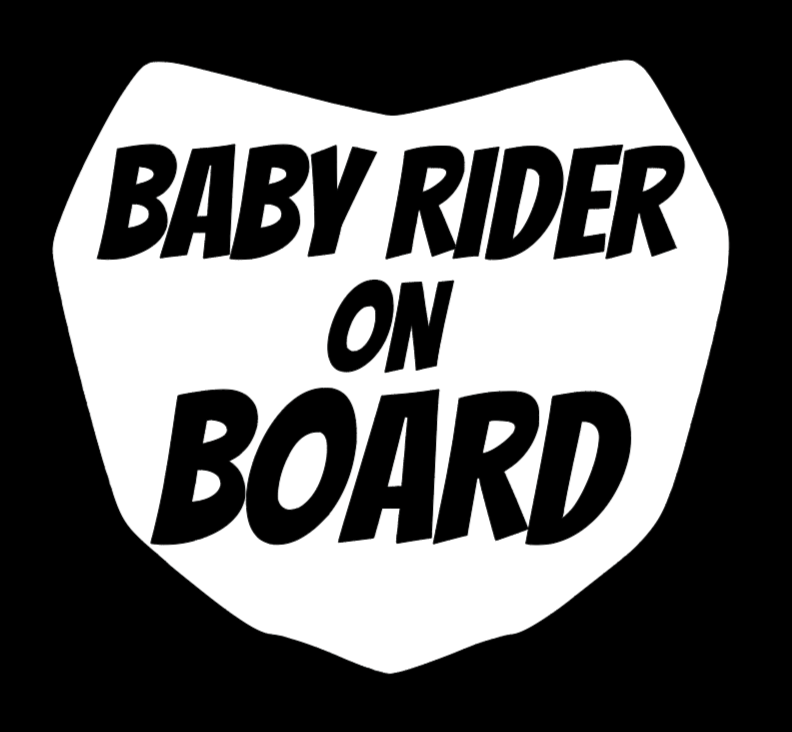 Rider on Board Decal - GasGas Husqvarna KTM